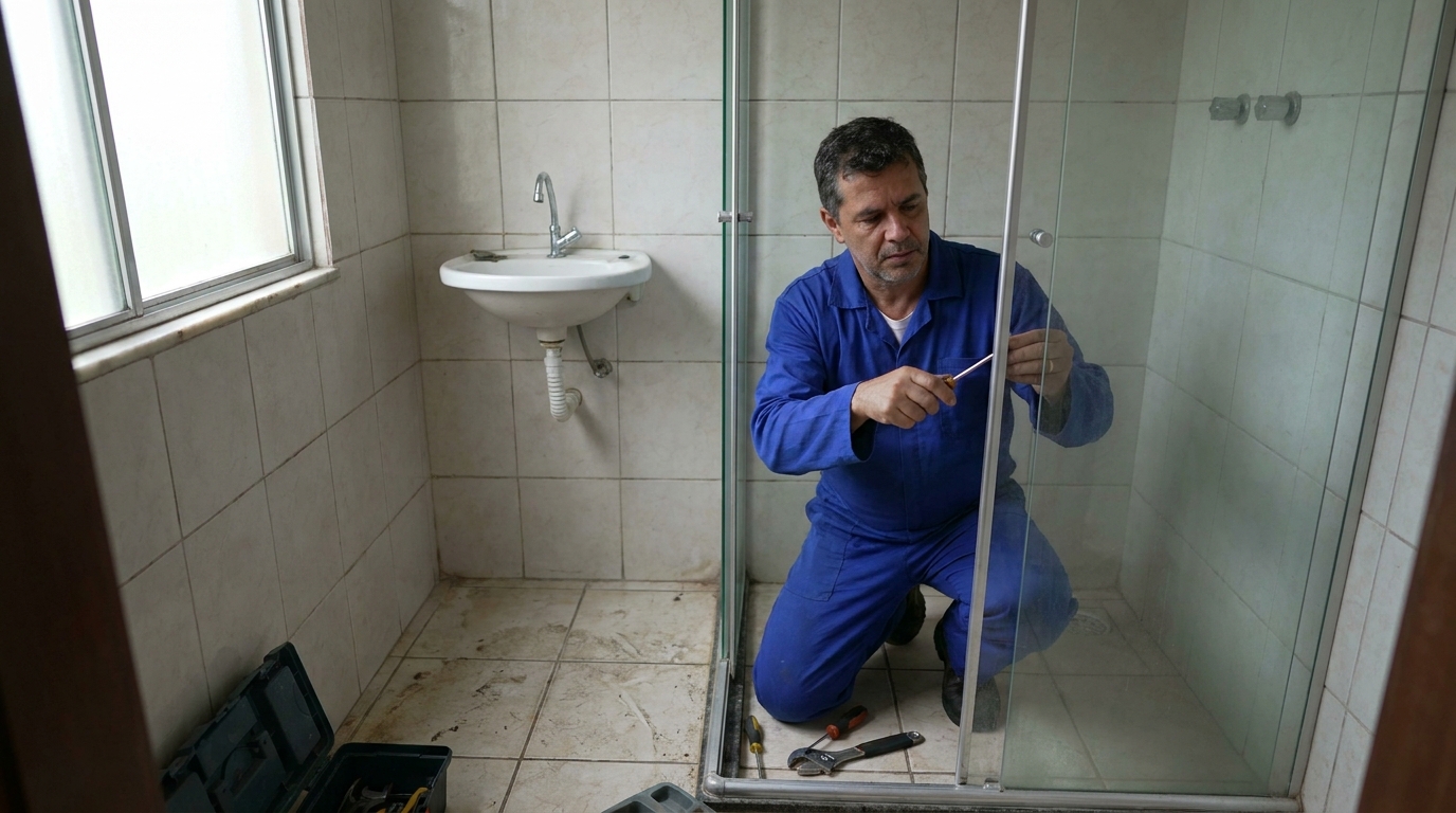 Troca de Roldanas e Trilhos em Patos de Minas‑MG
